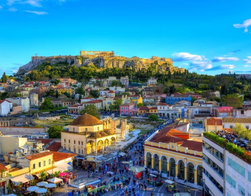 Heart Of Monastiraki Lägenhet Aten Exteriör bild